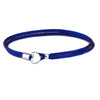 Dark Blue Fabric Cord Bracelets 100% 925 Sterling Silver Fine Jewelry For Women Wholesales