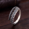 925 Sterling Silver Vintage Octopus Ring for Women Men Jewelry Opened Adjustable Size