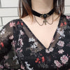 Dark Girl Goth Black Choker cross Necklace 2021 Harajuku Punk Gothic Sexy Cute Collar Necklace  Female accessories Jewelry