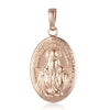 Virgin Mary Pendant Necklace for Women 585 Rose Gold Filled Womens Necklaces Pendants Fashion Jewelry Gifts New LGP190