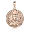 Virgin Mary Pendant Necklace for Women 585 Rose Gold Filled Womens Necklaces Pendants Fashion Jewelry Gifts New LGP190