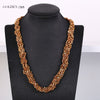 Dazzling Crystal Pearl Necklace Nattural Pearls Necklacef Women Fashion Crystal Chains Popular Pearl Jewelry For Necklace