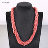 Dazzling Crystal Pearl Necklace Nattural Pearls Necklacef Women Fashion Crystal Chains Popular Pearl Jewelry For Necklace