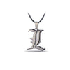 Death Note Double L Non-mainstream Necklace Smart Anime Jewelry Pendant Cosplay Unisex Accessories