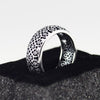 Decorative Rings with Clear Cubic Zirconia 100% Authentic 925 Sterling Silver