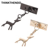 Deer Pendant Metal Decoration for DIY Handbag Craft Shoulder Bag Hardware