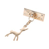 Deer Pendant Metal Decoration for DIY Handbag Craft Shoulder Bag Hardware
