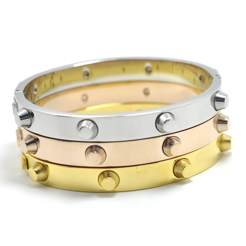 Delicate Charm Bracelets Carter love Bracelets & Bangles Bangle Fine Jewelry For Women Vacuum Plating Bangle Top Quality