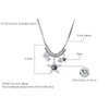 Delicate Clavicle Small Star Crystal Pendant Necklace for Woman Summer Sexy Gold/ Silvery Chain Necklace Girls Jewelry 2022