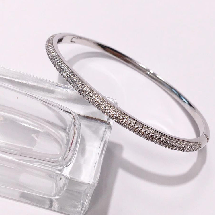 Delicate Carter love Bracelets&Bangles Titanium Steel Bangle Fine Jewelry For Women Vacuum Plating Bangle Top Quality gift