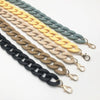 Detachable Bag Strap Chain Vintage Plastic Resin Bag Handle Belts For Women DIY Handbag Shoulder Bag Accessories 2022