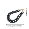Detachable Bag Strap Chain Vintage Plastic Resin Bag Handle Belts For Women DIY Handbag Shoulder Bag Accessories 2022