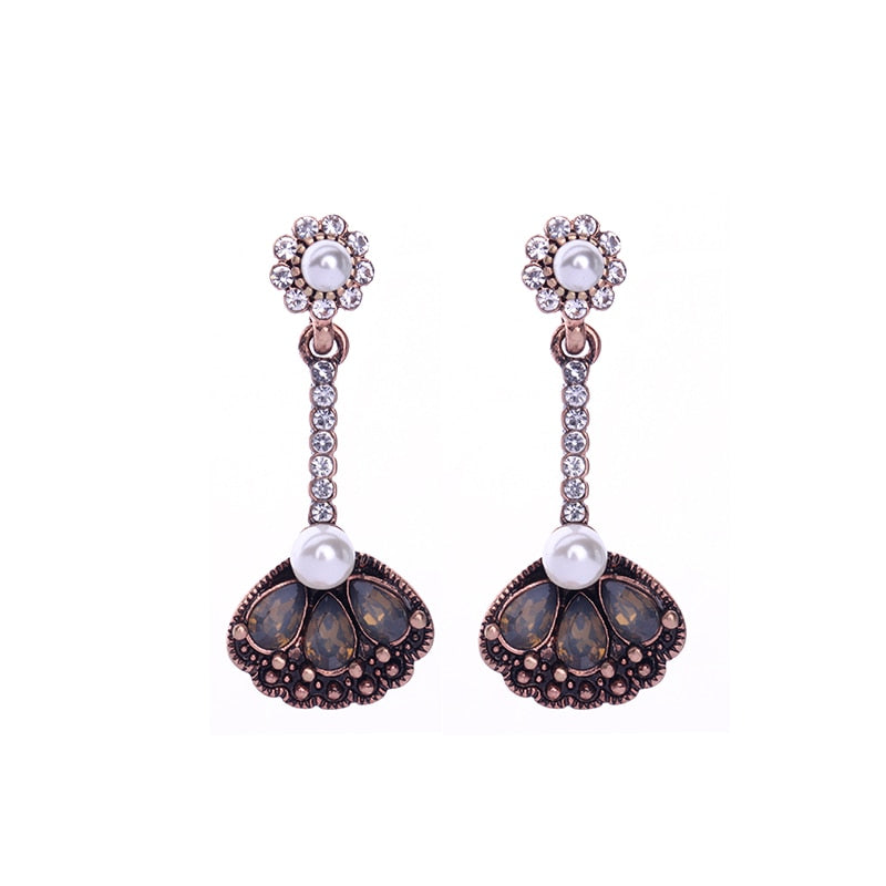 Different Style Fashion Drop Earrings 2020 For Women Vintage Pending Earrings Imitation Jewelry Online Shopping India