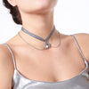 Different Style Women Trendy Tape Choker Necklace 2021 Charm Brand Jewelry Necklace