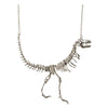 Dinosaur Vintage Necklace Short Collar Costume Jewelry for Women Teens