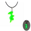 Dinosaur necklace, fashionable light absorbing and shiny jewelry, special birthday gift for daily wear