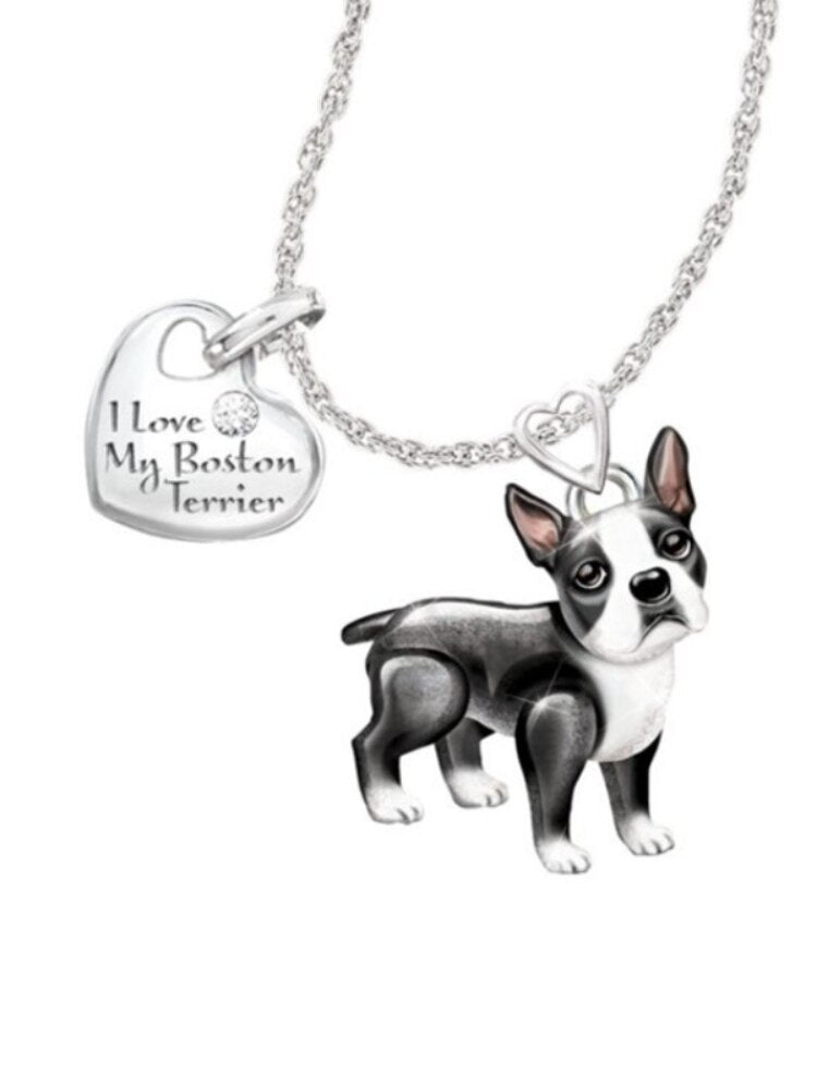 Dog Tag Necklace Series Spotted Longhair Pendant Factory Direct Supply Stainless Steel Body Jewelry Gift Anniversary Customized