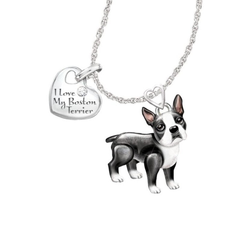 Dog Tag Necklace Series Spotted Longhair Pendant Factory Direct Supply Stainless Steel Body Jewelry Gift Anniversary Customized