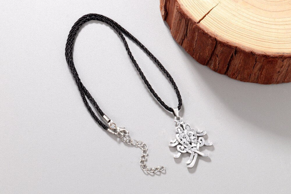 Doll Age Retro Vintage Necklace For Women Mask Aarhus Denmark Handcrafted Viking Jewelry Indian Necklaces Birthday Gift