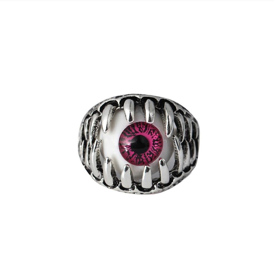 Domineering Exaggerated Personality Eye Ring Eyeball Ring Eyeball Ring 8.15