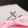 Dragonfly Zircon Adjustable Rings For Women 925 Stamp Silver Color Wedding Party Jewelry 2022 Trend GaaBou Jewellery
