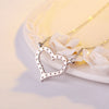 DreamySky Drop Shipping Real Pure Silver Color  LOVE Necklaces For Women Jewelry Collar Colar de Plata