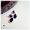Drop Earrings For Women S925 Sterling Silver Fine Jewelry Hyperbole Sapphire Eardrop Wedding Luxury Brincos Pendients Mujer