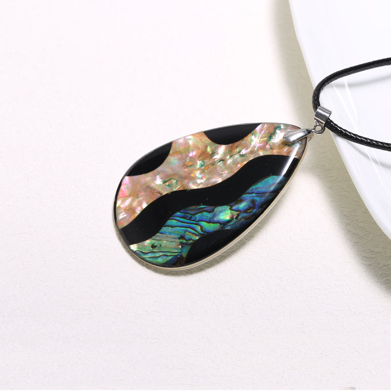 Drop Pendant Abalone Shell Pendant 5.8 cmX4cm Long Anniversary Gifts