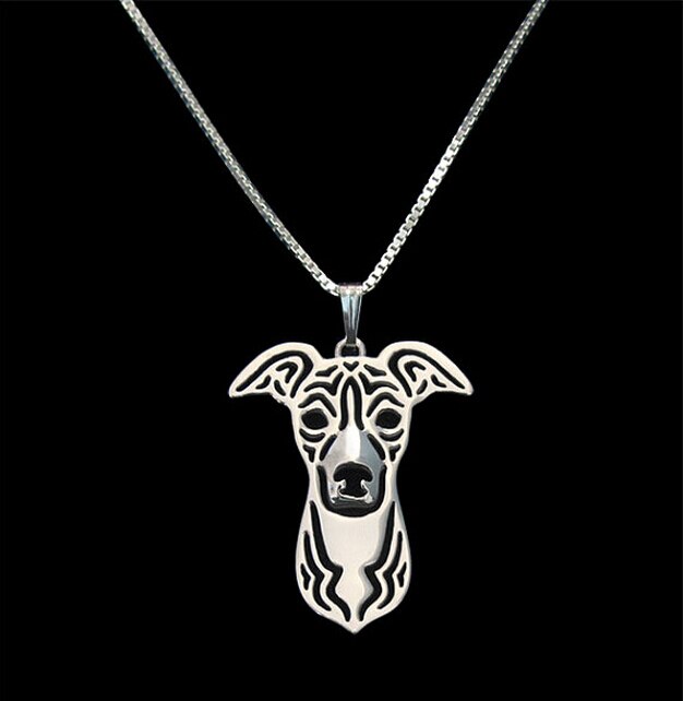 Drop shipping-Italian Greyhound Necklace
