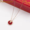 Drop shipping brand carter AMULETTE Necklace Classic Fritillarian shell Short Necklace for women fashion charms fine jewelry