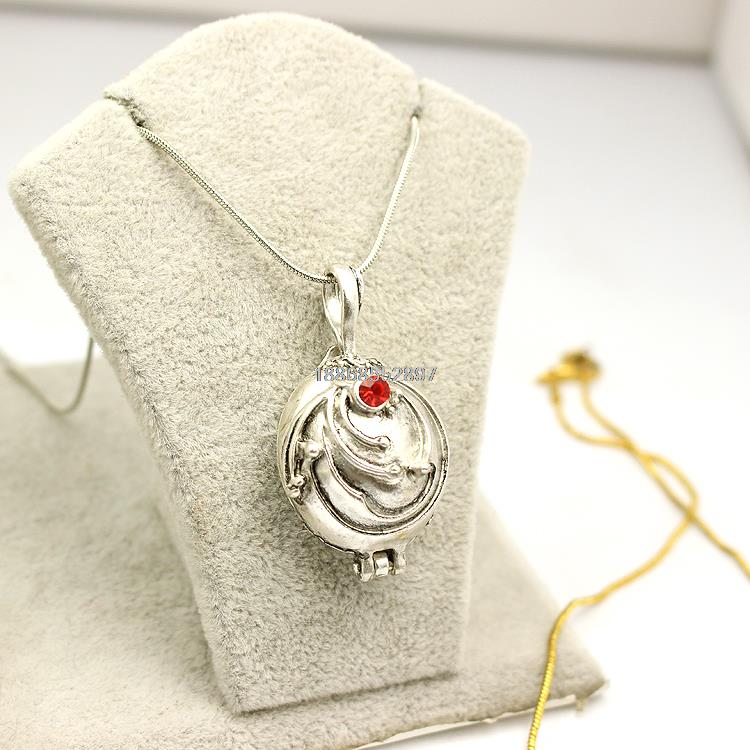 a lot The Vampire Diaries Elena vervain Necklace Locket Pendant Gold /Silver Plated For Men Women