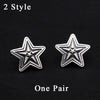 Druzy Stud Earring 100% 925 Sterling Silver Jewelry Creative Stud Earring Christmas gift Fine Jewelry Men Women 2020 FE13