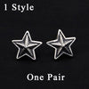 Druzy Stud Earring 100% 925 Sterling Silver Jewelry Creative Stud Earring Christmas gift Fine Jewelry Men Women 2020 FE13