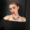 Dull Polish Clavicle Necklace More Irregularity Round Alloy Choker Necklaces 2021 Party Gifts For Women bijoux femme