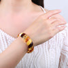 Duobao original stone pure natural amber beeswax blood pepper flower hand chain bracelet male and female models to send the card