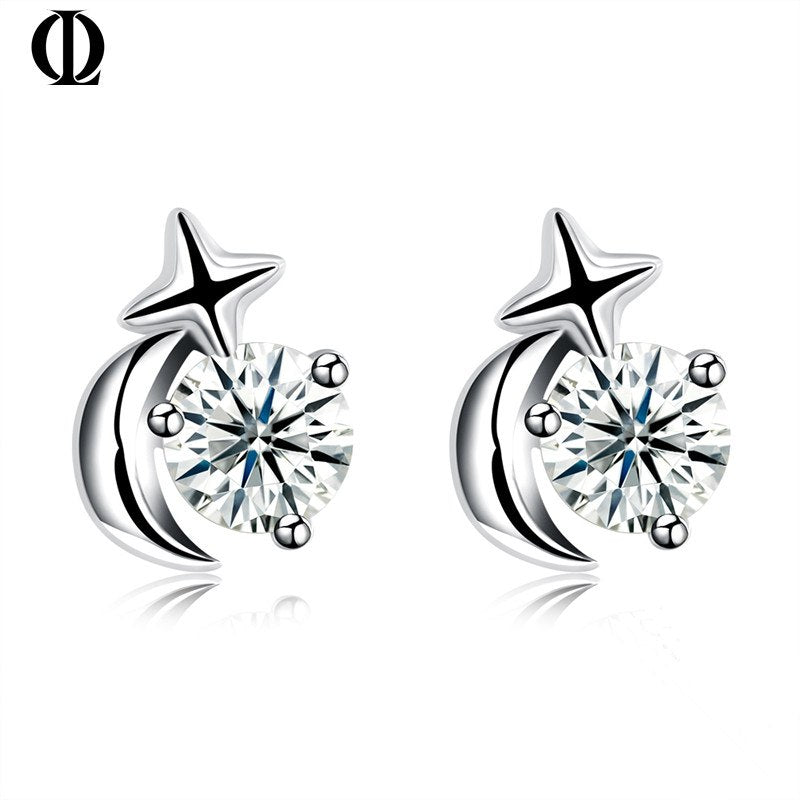E0089 Classic,Engagement earring, AAA clean cz 925 Stud Earrings Fashion Jewelry for Lady, best for gift