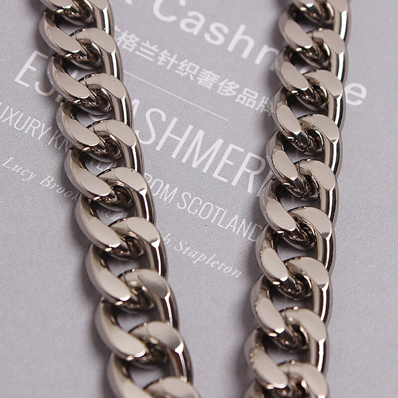 [EAM]  Women Necklace Crude Chain Simple Lock Decoration Temperament Tide All-match Spring Autumn 2022 JZ144