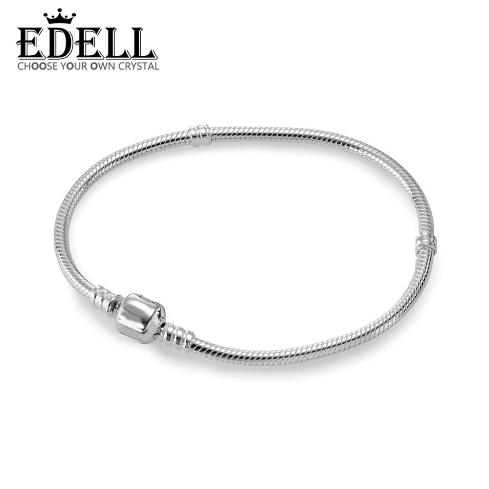 100% 925 Sterling Silver 1:1 Authentic 590702HV Charm Bracelet Original Women Jewelry