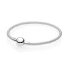 100%925 Sterling Silver Classic Basic Bracelet Weave Bracelet Gold Color Rose Gold DIY Beads Accessories Factory Direct