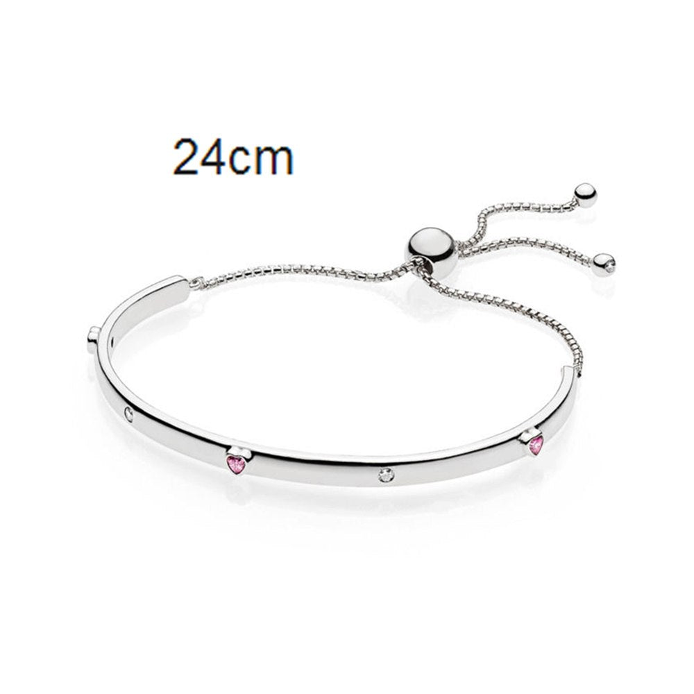 100% 925 Sterling Silver EXPLOSION OF Lovers Jewelry BRILLIANT BOW MOMENTS Golden Tan Leather Sliding BLACK LEATHER