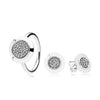 2020 100% 925 Sterling Silver Signature Classic Style Ring Set Charms Rings Fit DIY Original Jewelry A Set
