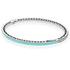 Beaded Bracelet Open Multi Color Pure Silver 925 Silver Bracelet DIY Base Chain Ocean Heart