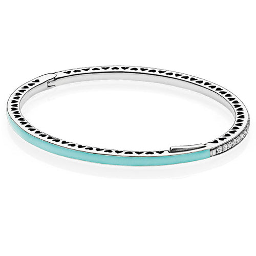 Beaded Bracelet Open Multi Color Pure Silver 925 Silver Bracelet DIY Base Chain Ocean Heart