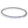Beaded Bracelet Open Multi Color Pure Silver 925 Silver Bracelet DIY Base Chain Ocean Heart