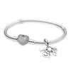 Book Di 100% 925 Sterling Silver I LOVE YOU BRACELET GIFT SET fit DIY Original charm Bracelets jewelry A set of prices