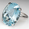 Topaz Ring 925 Sterling Silver F0ive Stone Rring Round Natural Gemstone ring For Women Participation