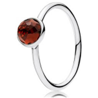 Twelve month 100% 925 Sterling Silver Rings with 12 Color Fit Women Wedding & Party Rings Jewelry Charm Pendant Beads gift