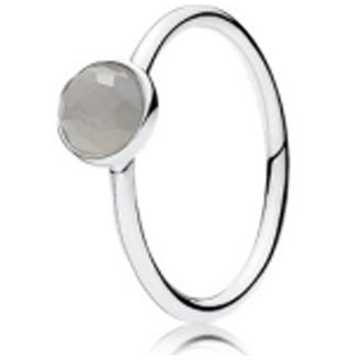 Twelve month 100% 925 Sterling Silver Rings with 12 Color Fit Women Wedding & Party Rings Jewelry Charm Pendant Beads gift