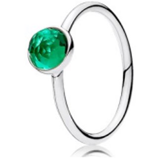 Twelve month 100% 925 Sterling Silver Rings with 12 Color Fit Women Wedding & Party Rings Jewelry Charm Pendant Beads gift