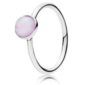 Twelve month 100% 925 Sterling Silver Rings with 12 Color Fit Women Wedding & Party Rings Jewelry Charm Pendant Beads gift